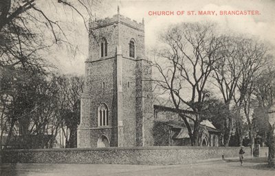 Chiesa di Santa Maria, Brancaster, Norfolk da English Photographer