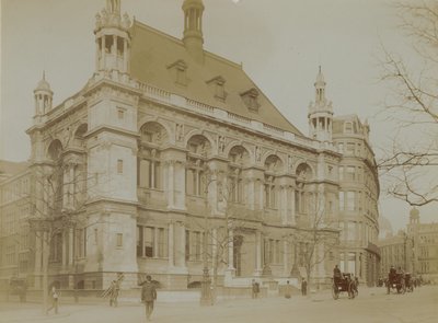 City of London School, Embankment del Tamigi da English Photographer