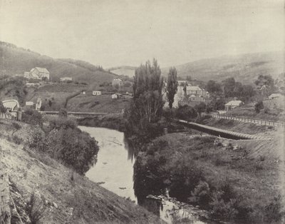 Clarendon, con la pista dei tubi, acquedotto di Adelaide da English Photographer