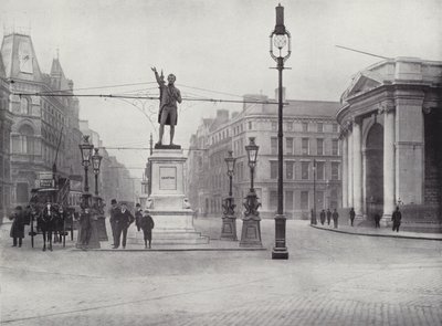 College Green, Dublino, con la Statua di Grattan da English Photographer