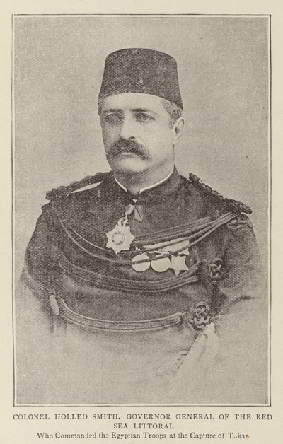 Colonnello Holled Smith, Governatore Generale del Litorale del Mar Rosso da English Photographer