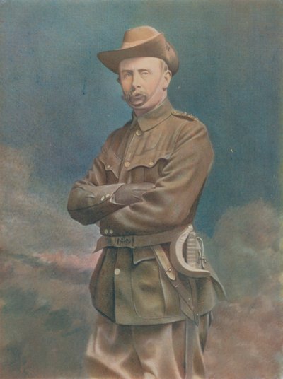 Colonnello W. H. Mackinnon. Comandante dei City Imperial Volunteers da English Photographer