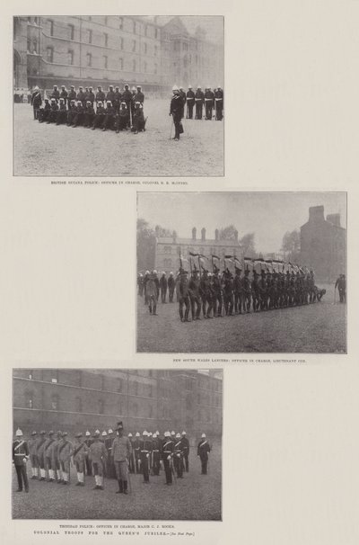 Truppe coloniali per il Giubileo della Regina da English Photographer