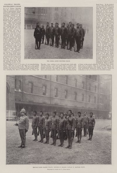 Truppe coloniali per il Giubileo della Regina da English Photographer