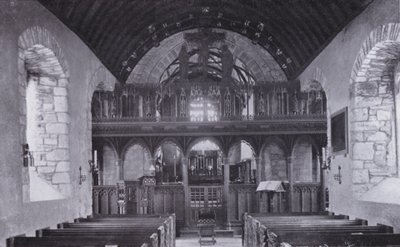 Cornovaglia: Lo schermo, Chiesa di San Crantock da English Photographer