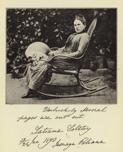 Contessa Tatiana Tolstoi da English Photographer