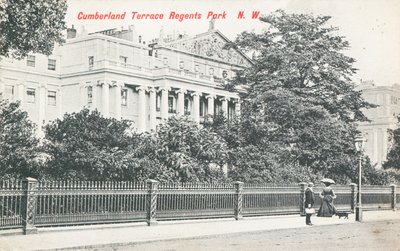 Cumberland Terrace a Regents Park da English Photographer