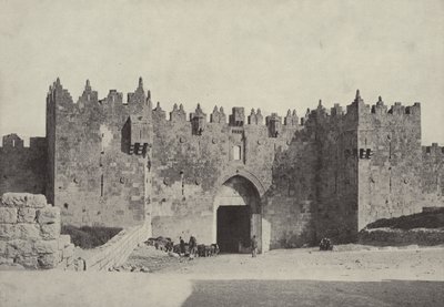 Porta di Damasco, che si apre verso Nazareth da English Photographer