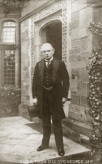 David Lloyd George, politico liberale gallese da English Photographer