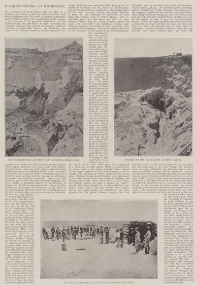 Estrazione di diamanti a Kimberley da English Photographer