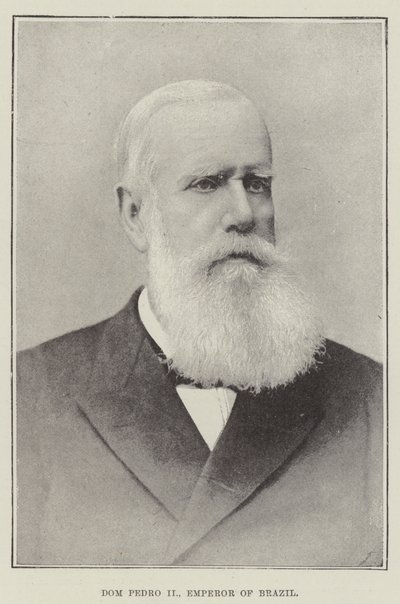 Dom Pedro II, Imperatore del Brasile da English Photographer