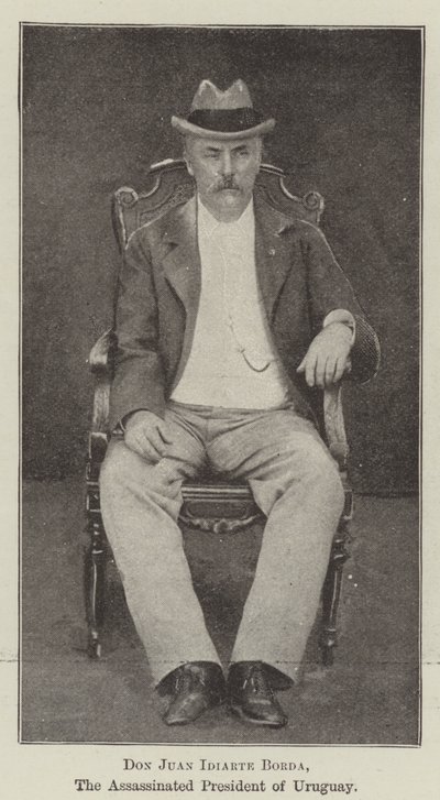 Don Juan Idiarte Borda, il presidente assassinato dell