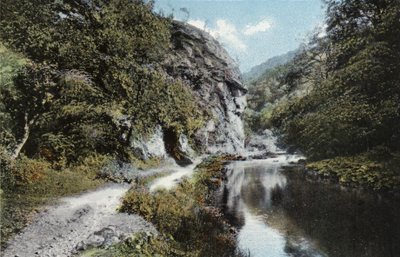 Dovedale, La Roccia a Forma di Leone da English Photographer