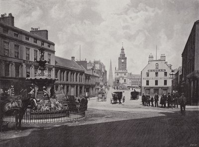 Dumfries, High Street da English Photographer