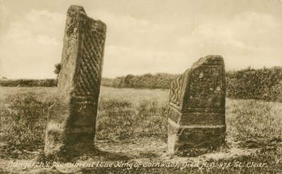 Monumento di Dungerth, St Clear, Cornovaglia da English Photographer