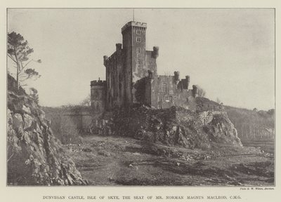 Castello di Dunvegan, Isola di Skye, la Residenza di Mr Norman Magnus Macleod, CMG da English Photographer