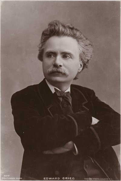 Edvard Grieg da English Photographer