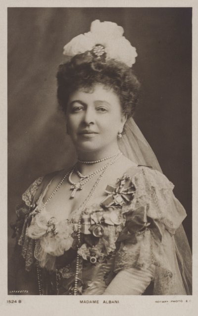 Emma Albani, soprano canadese da English Photographer