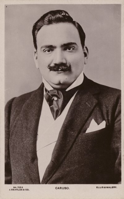 Enrico Caruso da English Photographer