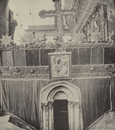 Ingresso alla grotta nella Chiesa della Natività, nel quartiere dove si incontrarono Boaz e Ruth da English Photographer