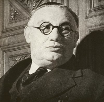 Ernest Bevin, ritratto, c. 1940 da English Photographer