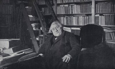 Ernest Renan nel suo studio da English Photographer