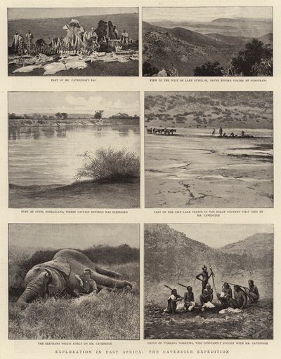 Esplorazione in Africa orientale, la spedizione Cavendish da English Photographer