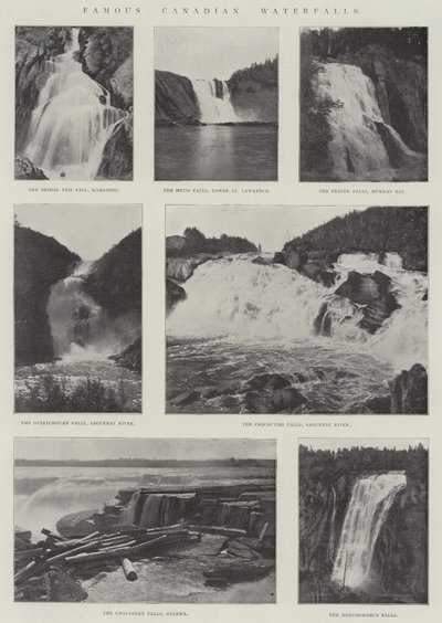 Famosi cascate canadesi da English Photographer