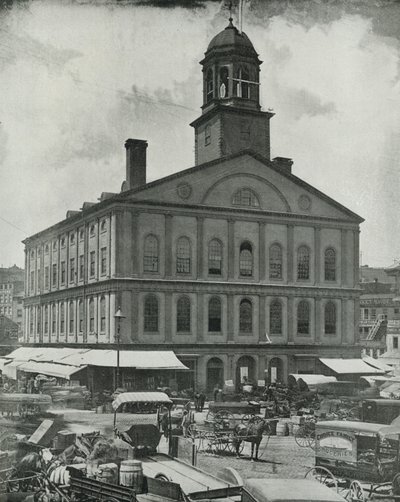Faneuil Hall, Boston da English Photographer