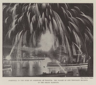 Addio al Duca di Cornovaglia a Valetta, il volo di mille razzi nel Grand Harbour da English Photographer