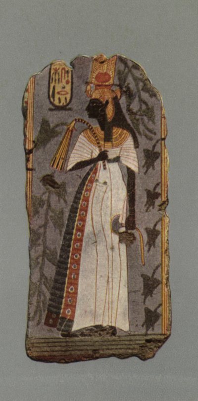 Figura di Aahmes-nefert-ari, madre di Amen-hetep I da English Photographer