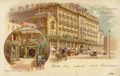First Avenue Hotel, Londra da English Photographer