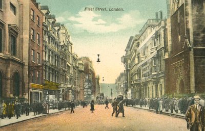 Fleet Street, Londra da English Photographer