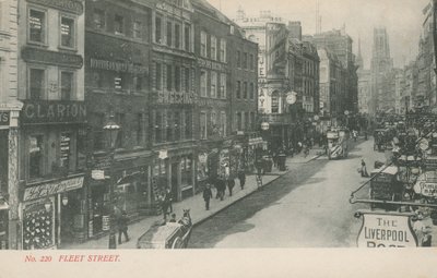 Fleet Street, Londra da English Photographer