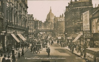 Fleet Street e Ludgate Hill, Londra da English Photographer