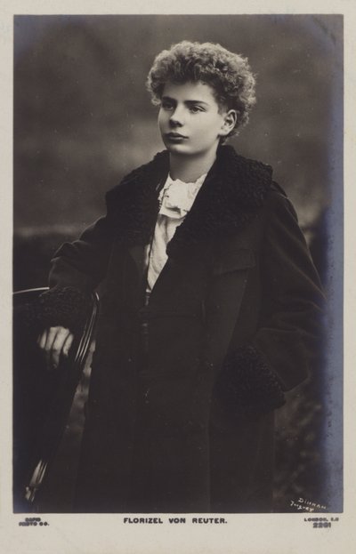 Florizel von Reuter, violinista e compositore americano da English Photographer
