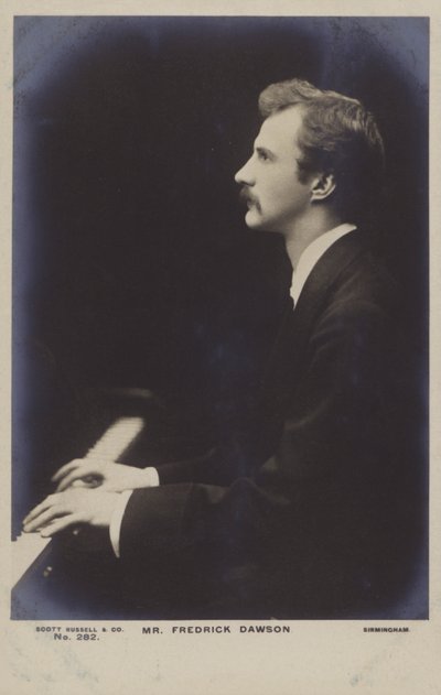 Frederick Dawson, pianista inglese da English Photographer