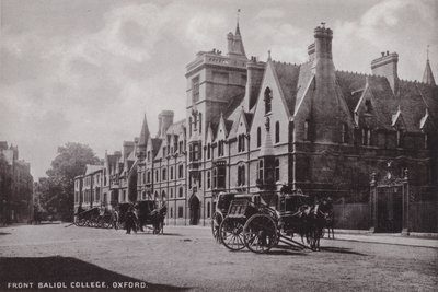 Facciata del Balliol College, Oxford da English Photographer