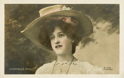 Gabrielle Ray, attrice teatrale inglese da English Photographer