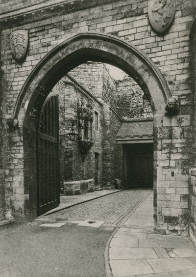 Porta del Castello di Lincoln, con la Finestra di John O