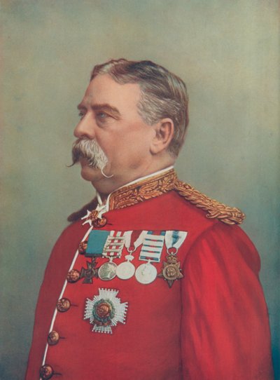 Generale Sir Hugh Gough. Custode dei gioielli, Torre di Londra da English Photographer