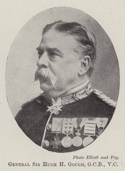 Il generale Sir Hugh H Gough, GCB, VC da English Photographer
