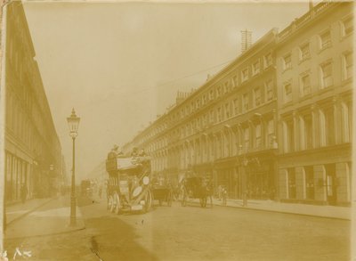 Veduta generale di Baker Street da English Photographer