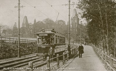 Vista generale della ferrovia elettrica all