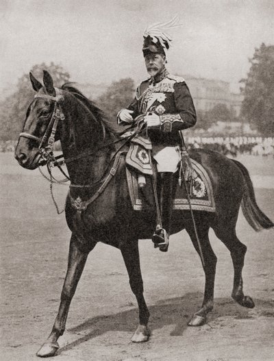 Giorgio V, da La Storia di Venticinque Anni, pubblicato nel 1935 da English Photographer