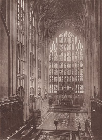 Gloucester: La Cattedrale, Coro Est da English Photographer