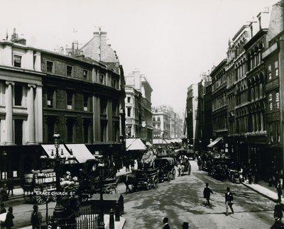 Grace Church Street, Londra da English Photographer