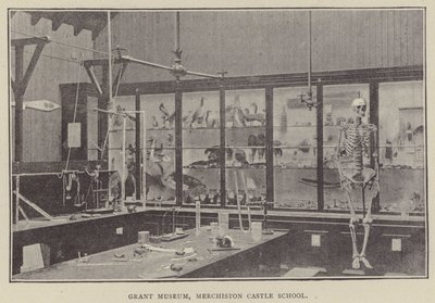Museo Grant, Scuola del Castello di Merchiston (incisione) da English Photographer