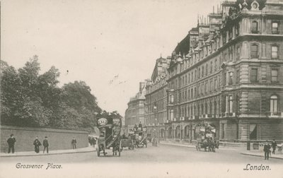 Grosvenor Place, Londra da English Photographer