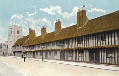 Cappella della Gilda, Scuola di Grammatica e Case di Carità, Stratford-upon-Avon da English Photographer
